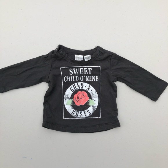 h&m guns n roses baby